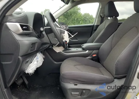 2022 Toyota Highlander L z USA, uszkodzony, nr VIN 5TDCZRAHXNS140153